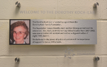 Dorothy Koch iLab sign