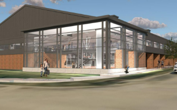 Fieldhouse concept rendering