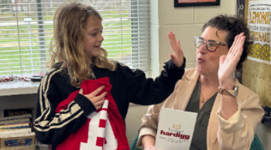 Brave Book Club Celebrates IHES Student Hunter Hardigg!