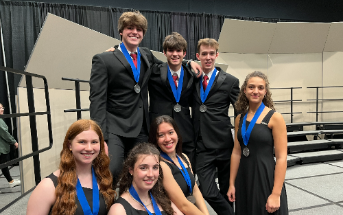 Indian Hill students perform on the OMEA All-State stage