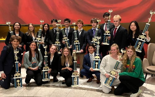 Indian Hill High School DECA triumphs at state, sets new school record