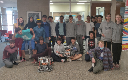 Indian Hill Robotics Team earns support from P&G