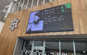 IHMS Digital Signage celebrates Black History