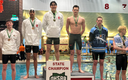 World record holder Jason Zhao wins state for Indian Hill in 200 Freestyle