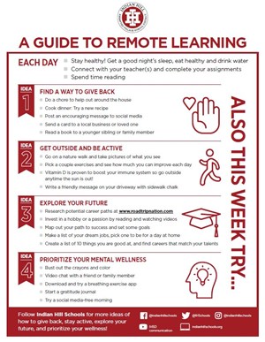 Indian Hill Guide to Remote Learning