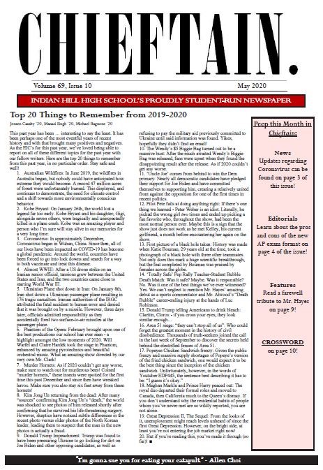 May 2020 Cover