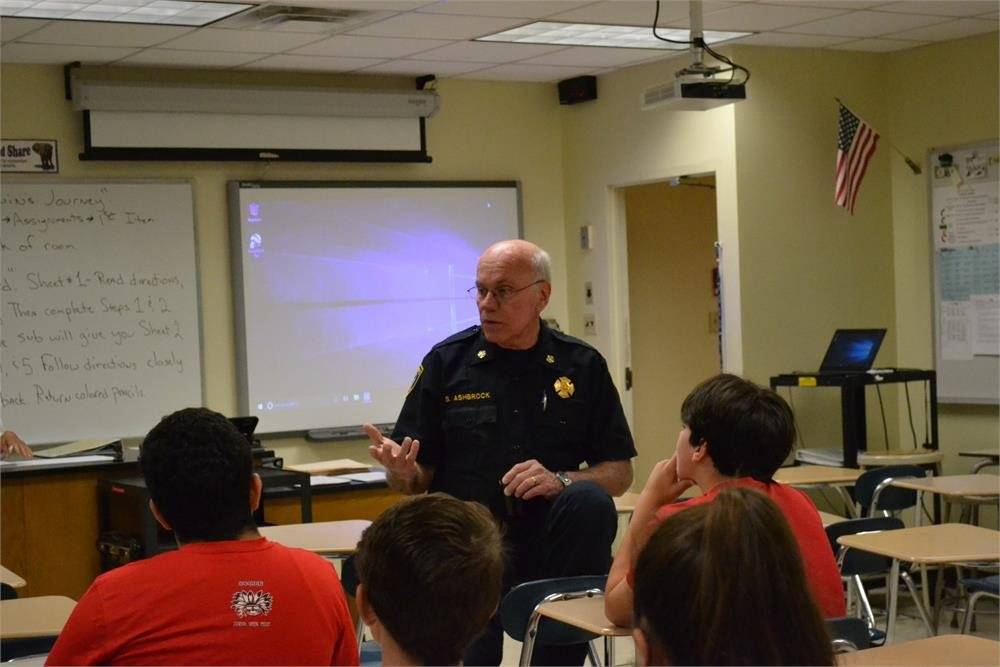 Fire Chief Steve Ashbrock