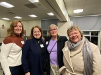 Paula Smith, Jane Walsh, Linda Boatright, Lesley Ciani attend every year!