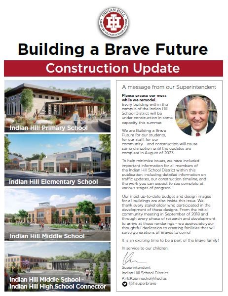 Construction Update Cover
